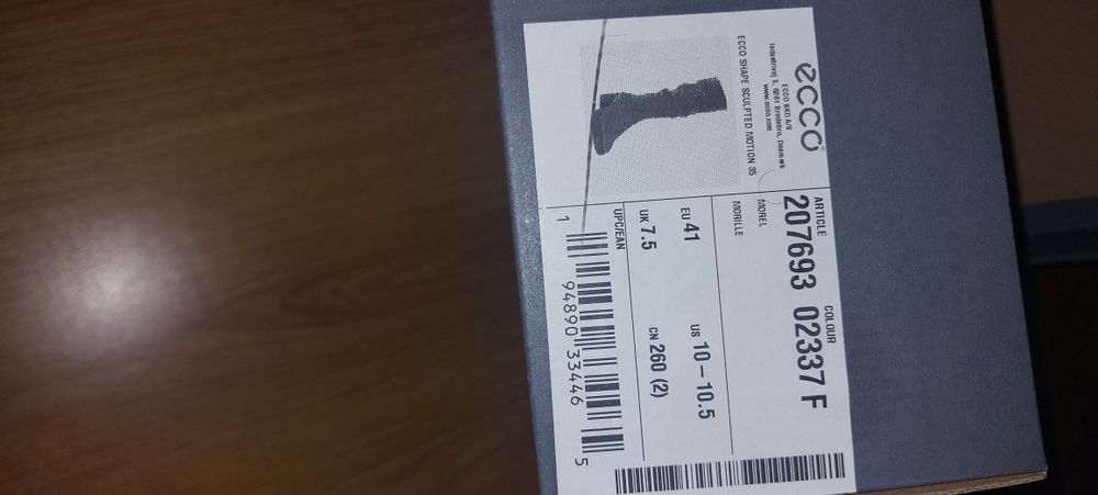 Botas Ecco cano alto senhora