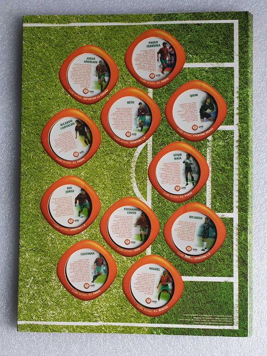 Colecção Oficial Selecção 2004 com CR7 Rookie