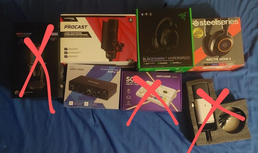 Мікрофони ,звукові карти та навушники