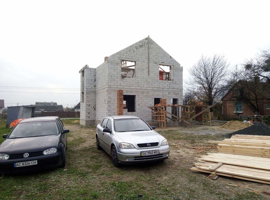 Будівництво будинків.