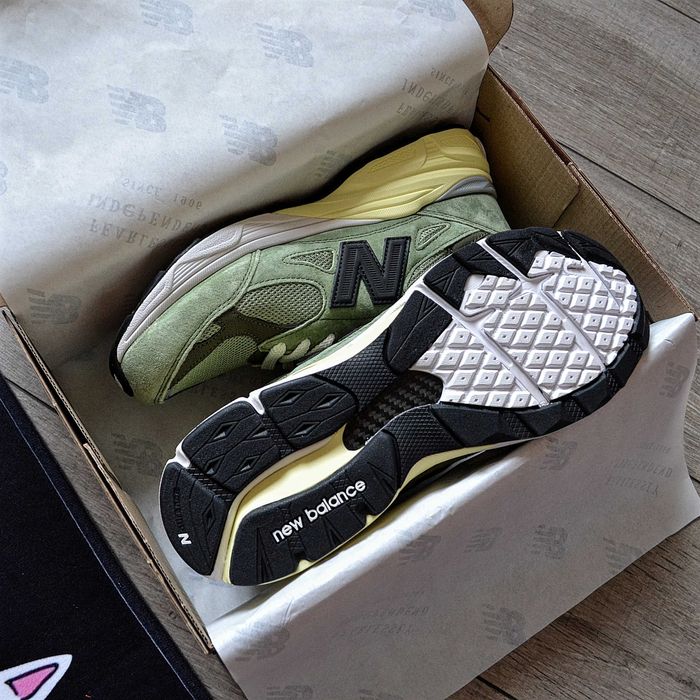 Мужские кроссовки JJJJound x New Balance Made In USA 'Olive' 40-44