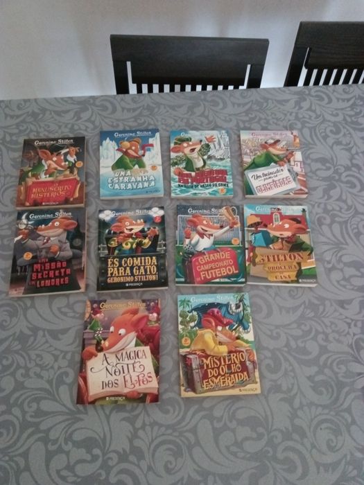 Livros Gerônimo Stilton
