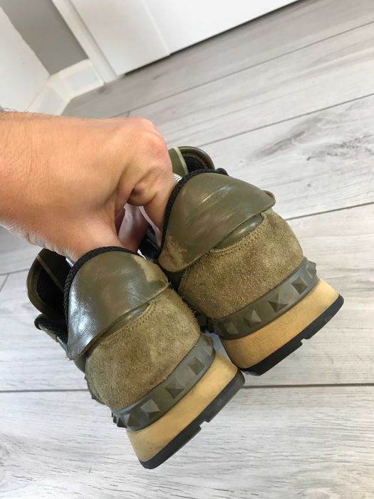 Skórzane buty Valentino Garavani  Rockrunner rozm. 37
