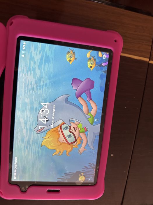 Tablet infantil como novo