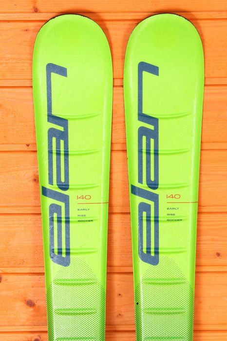 Narty dziecięce Elan Jett 140 cm + Elan 7.5, Rocker, U-Flex, Grip Walk !!!