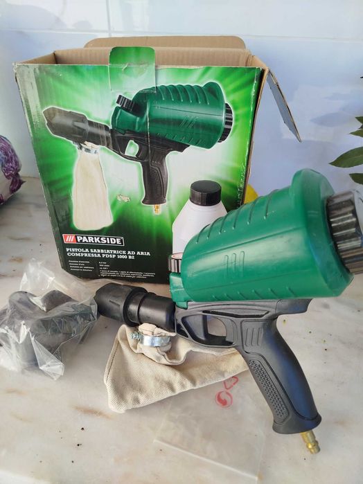 Pistola jato areia Parkside