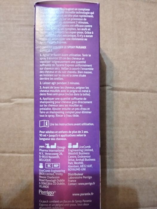 Средство от педикулеза. Спрей