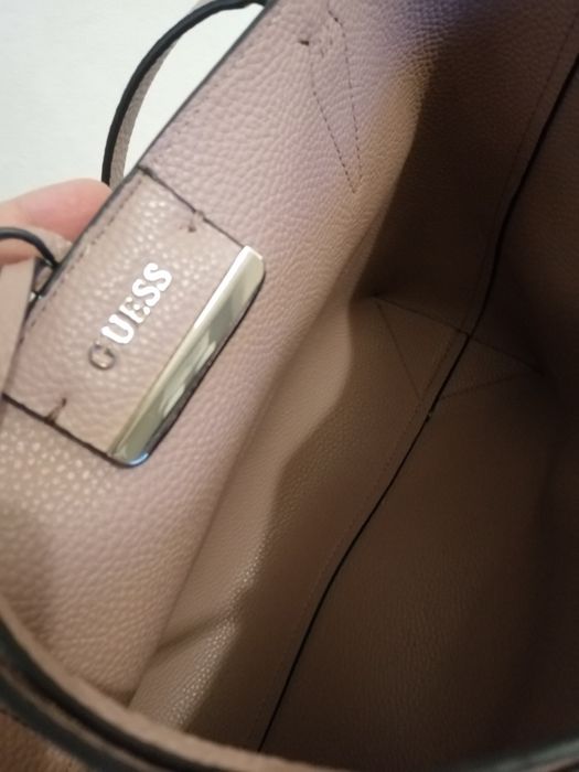 Mala saco rosa pastel guess nova