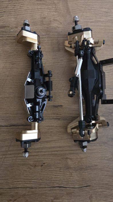 Osie napedowe alu cnc do crawlera