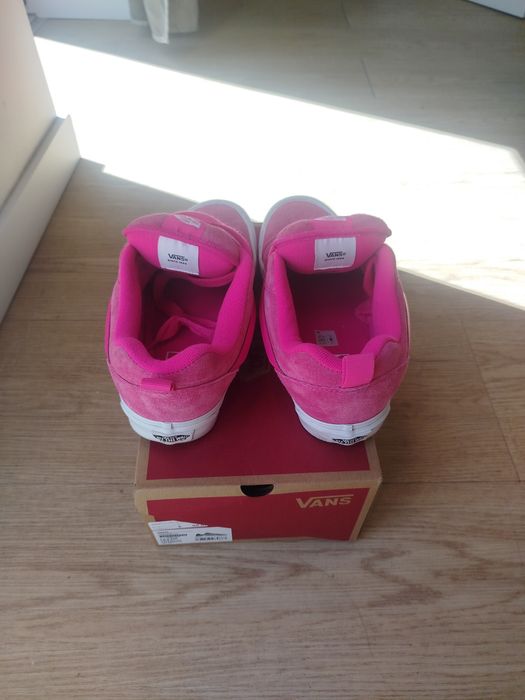 tênis da Vans rosa