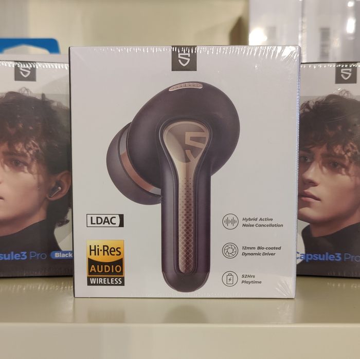 Sale! SoundPeats Capsule3 Pro black навушники bluetooth бездротові