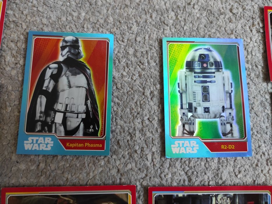 kolekcja kart star wars topps 24 karty gwiezdne wojny