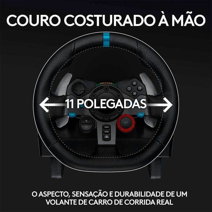 Volante Logitech G29 Driving Force PS5/PS4/PS3/PC NOVO