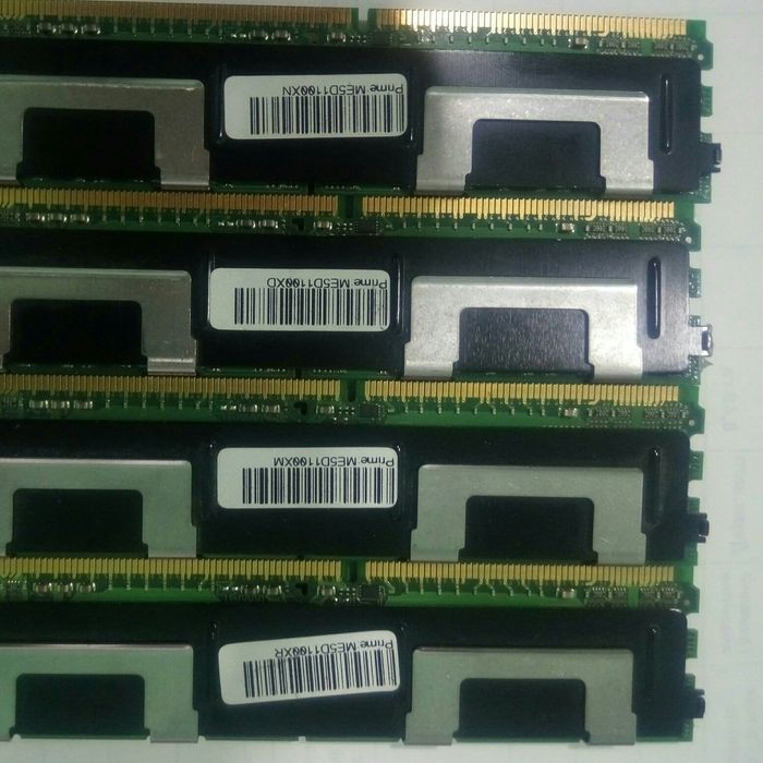 Оперативная память Kingston KVR667D2D8F5 4x1Gb=4Gb