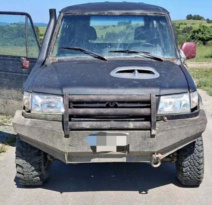 Zderzaki stalowe przód tył Hyundai Galloper