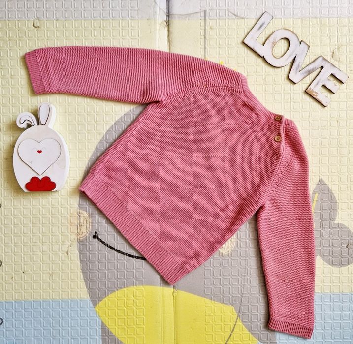 Светр Beby Club 18-24 м 1,5-2 р дівчинка кофта батнік реглан світшот