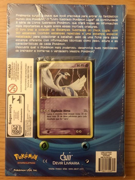 Pokémon Forças Ocultas ( LUGIA ) ( NOVO )