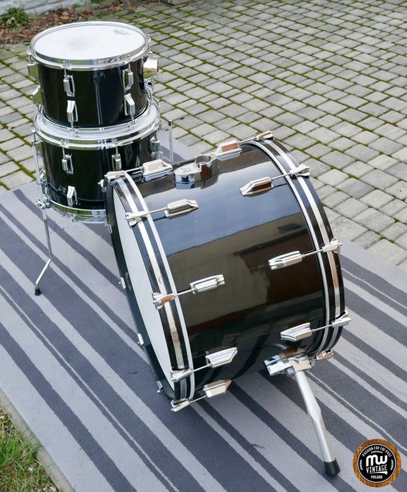 ‼️ Perkusja Rogers Big R 22", 12", 14" Black ‼️