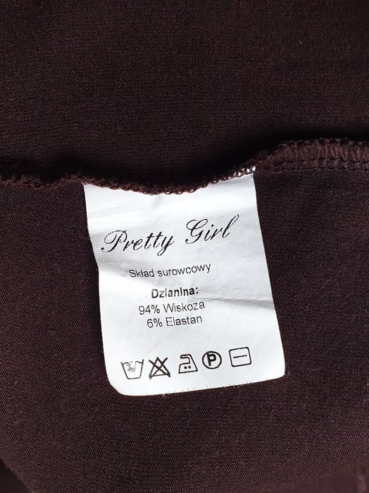 Koszulka basic z dlugim rękawem wiskozowa