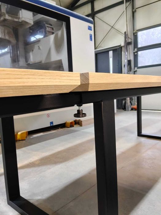 Stół Dębowy Lite Drewno Jadalnia Salon