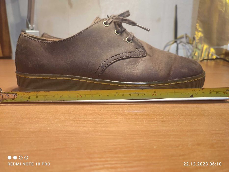 Мужские ботинки Dr.Martens 43  мартенсы кожаные шкіра черевики