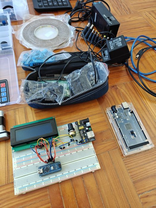 Mega Lote Eletrónica e Programação (Arduino, Sensores, Componentes)