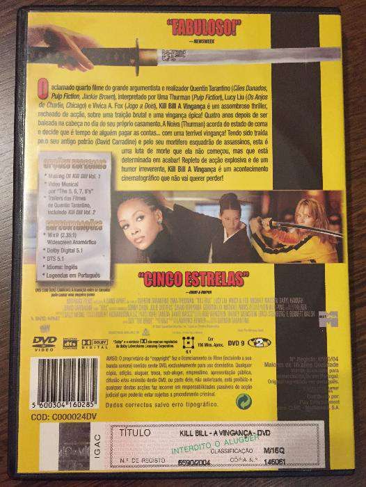 DVD 'Kill Bill: The Bride's Revenge' (by Quentin Tarantino)64284227151745121