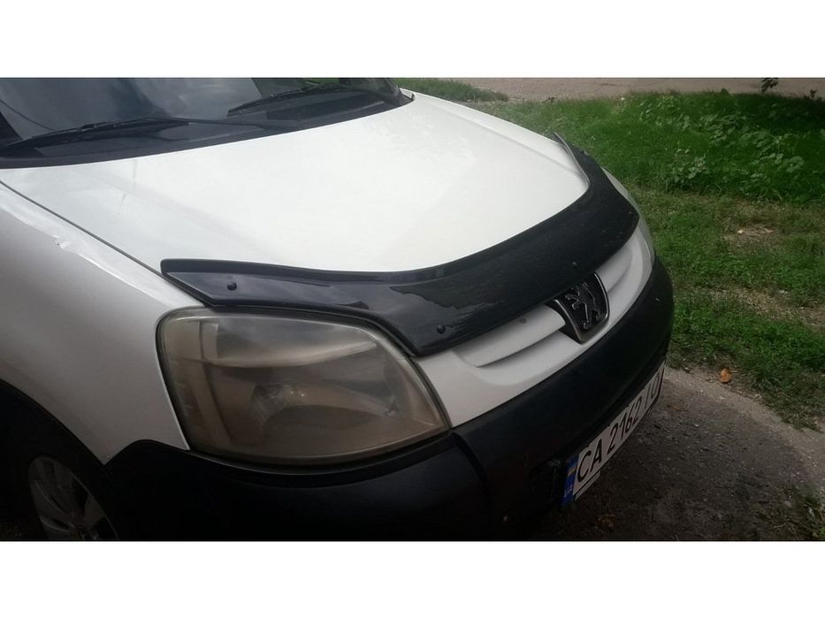 Дефлектор капота EuroCap для Peugeot Partner 1996-2008 Поликарбонат