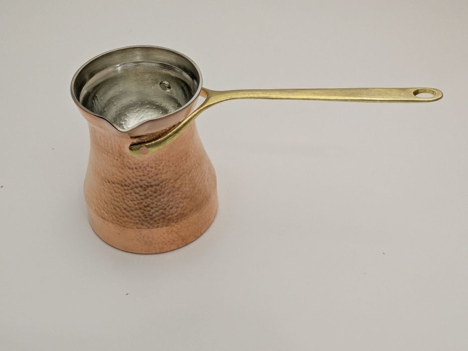 Турка / джезва мідна 400мл турецький дизайн