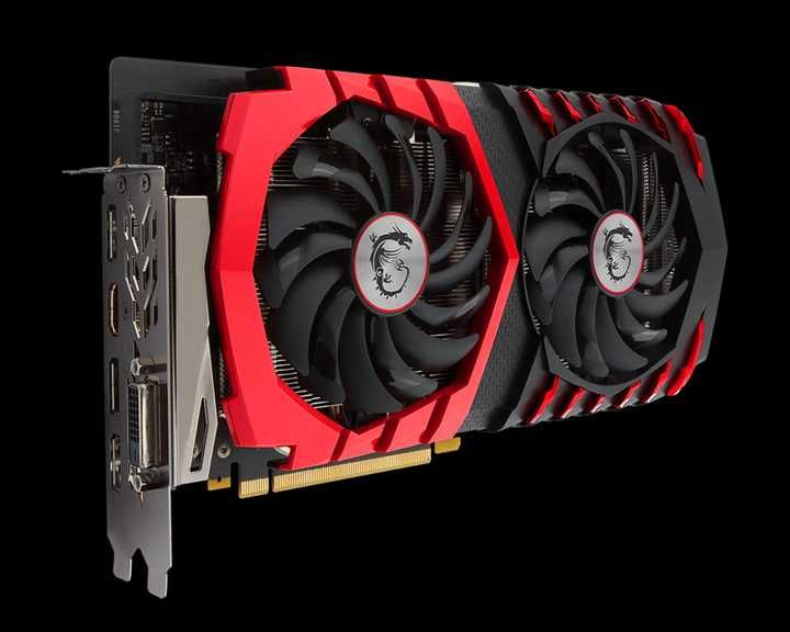 Відеокарта MSI GeForce GTX 1060 Gaming X 6Gb