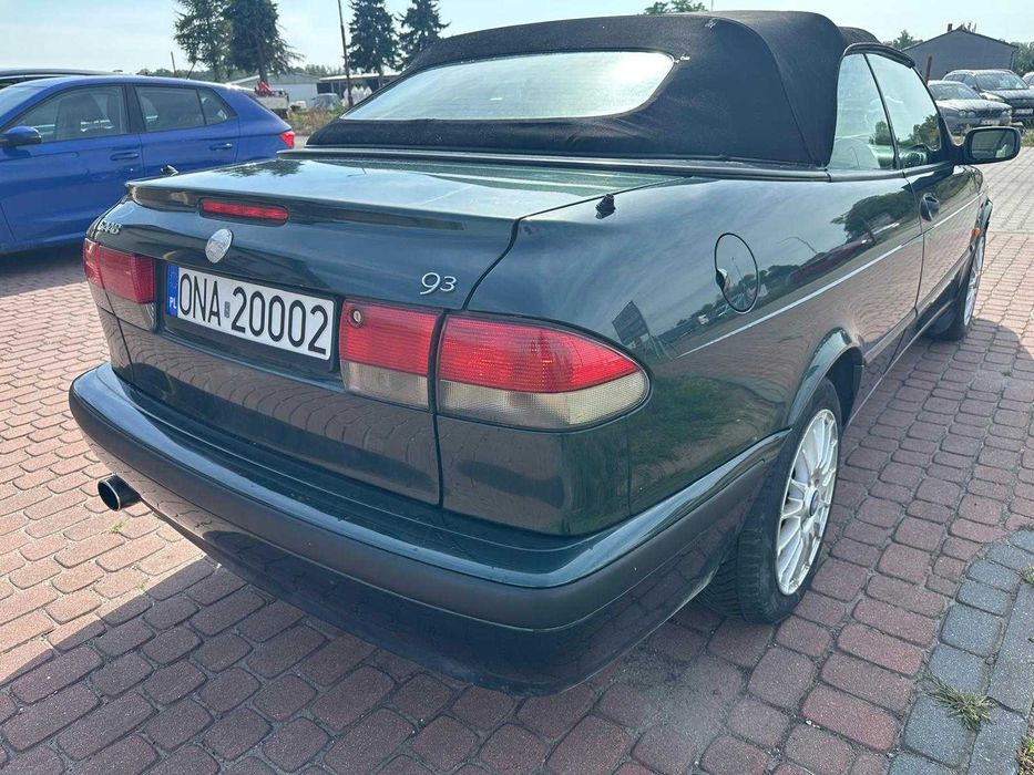 Saab 9-3 2,0b Cabrio  Youngtimer z klasą - sprawny 1998r - szybka sprzedaż