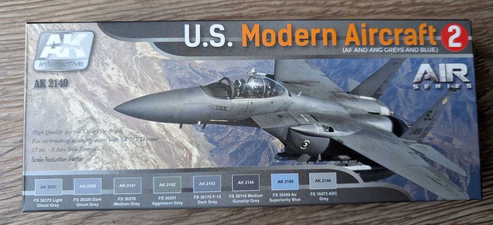 Lote tintas acrílicas AK Interactive (pack ou individual)