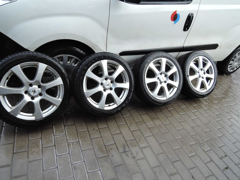 Felgi Autec 17 5x112  opony zima  audi vw seat