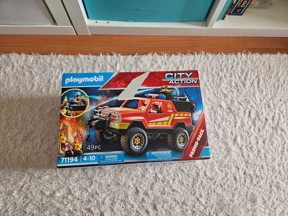 Carro bombeiros playmobil