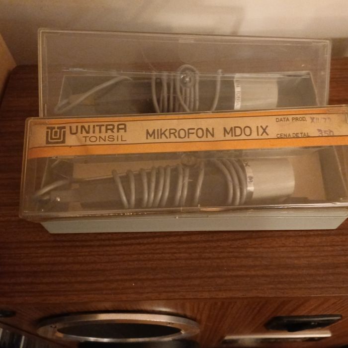 Mikrofon Unitra Tonsil MDO IX 2szt.