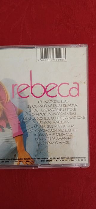 CD Rebeca  - Menina dos teus olhos
