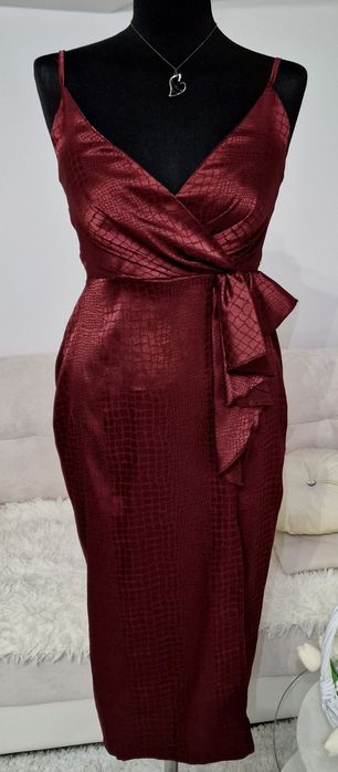 Sukienka bordo"New Look".