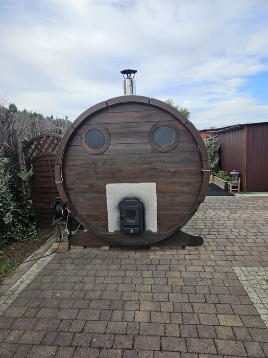 Sauna beczka 3.5 metra