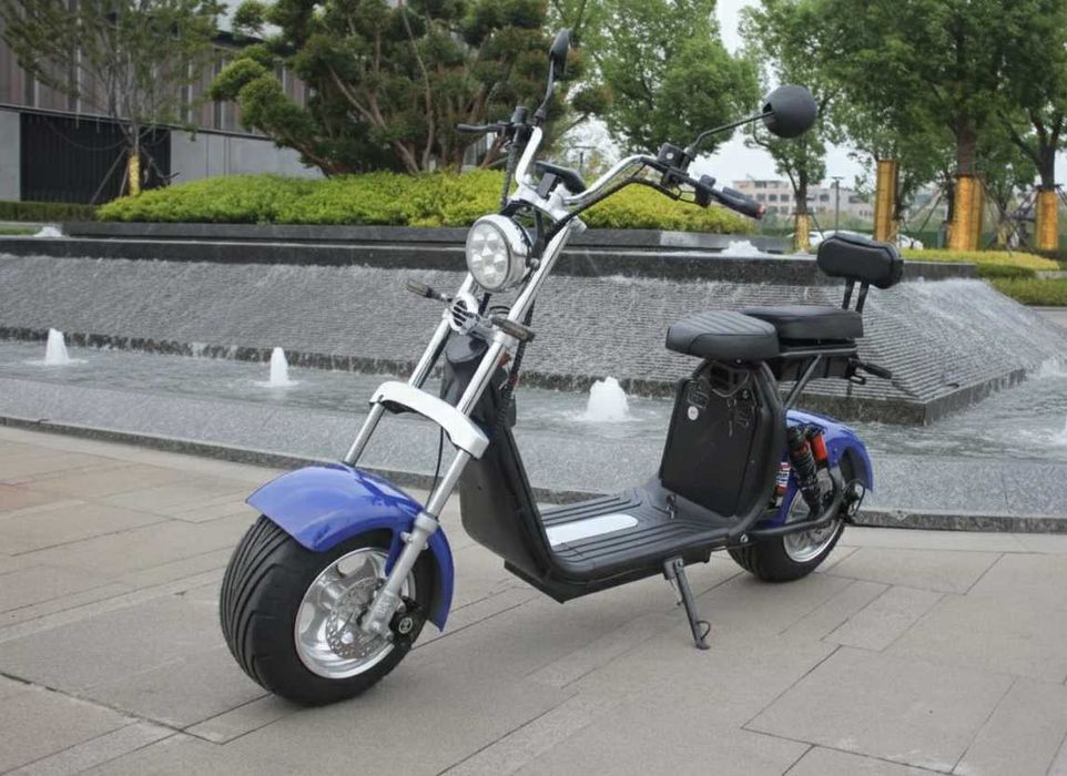Електроскутер CityCoco X10 2000W 41Ah (2 батареї) Швидкість 60 км/год!