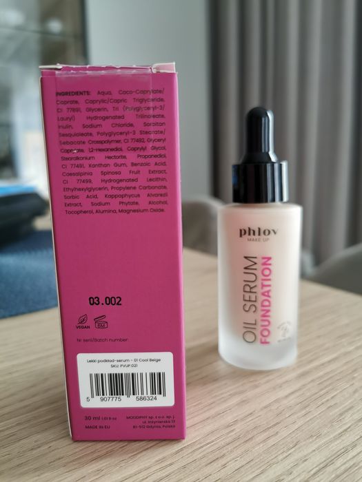 Oil Serum Foundation Phlov 01 Cool Beige