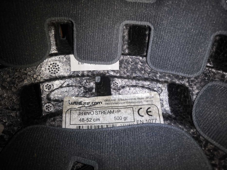 Kask narciarski wiedzę dziecięcy 48-52