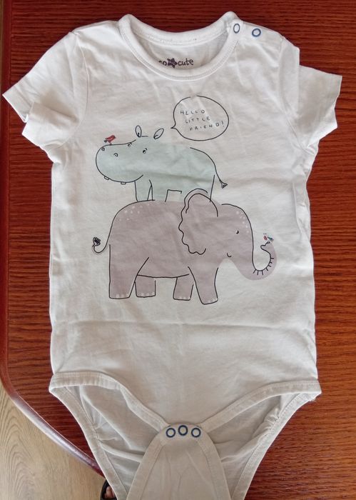 Body krótki rękaw 98