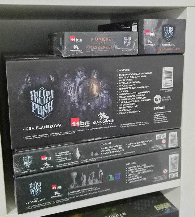 Frostpunk: Gra planszowa + dodatki