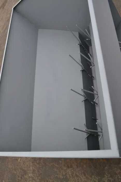 Кормушка для Свиней, 4-секционная двухстороняя (30-60 голов) металл