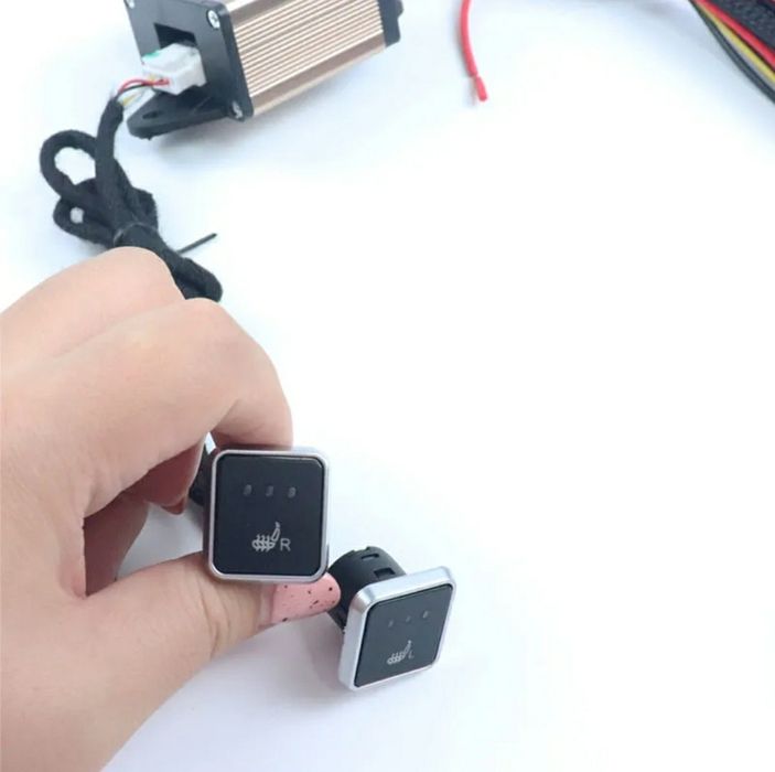 Блок управління підігрівом сидінь+кнопки+проводка. Подогрев сидений.