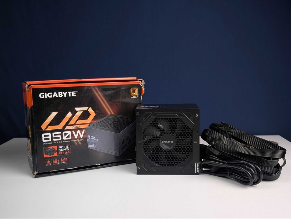 Надійний Блок Живлення Gigabyte UD850GM 850W 80 Plus Gold (Повністю Модульний) | МАГАЗИН | Гарантія 90 днів