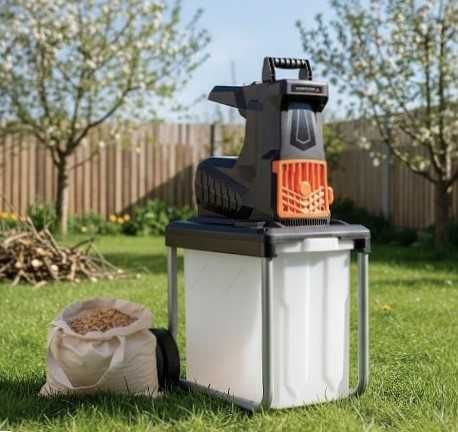 Фрезерний подрібнювач 2.8кВ шредер Yardforce 45см 60л Німеччина