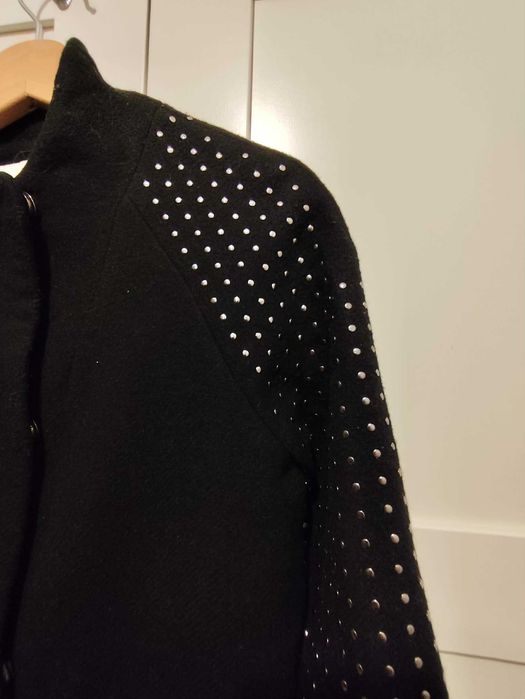 Vila płaszcz damski 50% wełna rozmiar xs