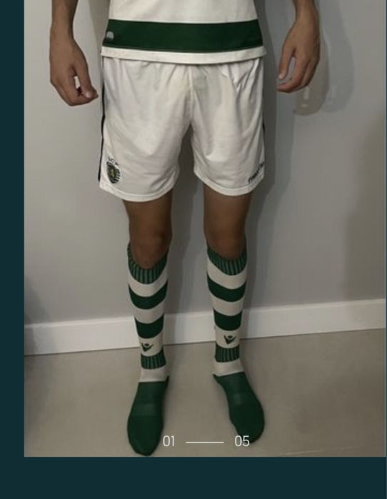 Calção Sporting tamanho S