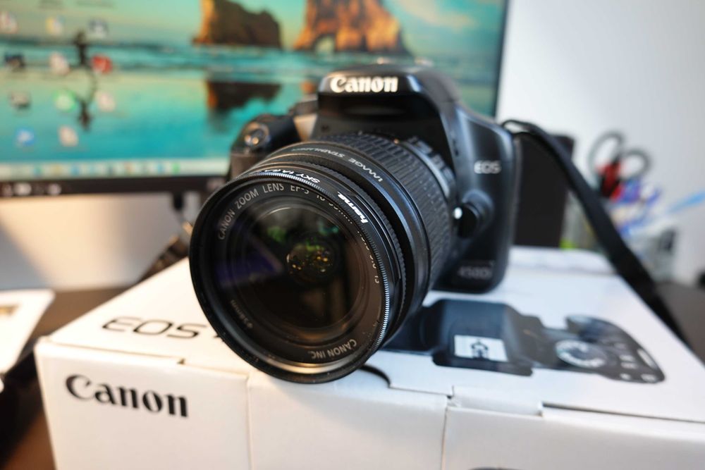 Body EOS450D stan idealny, mały przebieg + gratis obiektyw kit